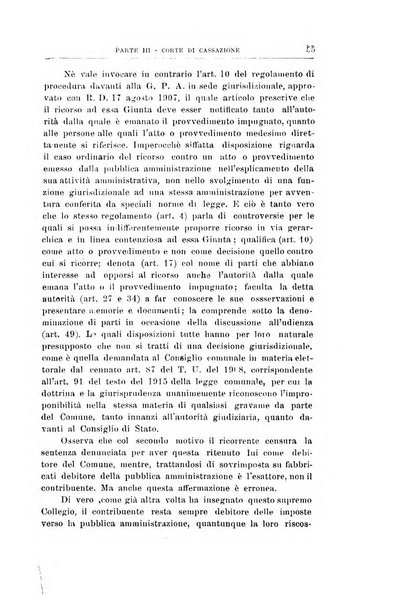 La giustizia amministrativa raccolta di decisioni e pareri del Consiglio di Stato, decisioni della Corte dei conti, sentenze della Cassazione di Roma, e decisioni delle Giunte provinciali amministrative