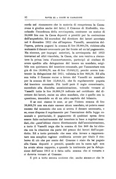 La giustizia amministrativa raccolta di decisioni e pareri del Consiglio di Stato, decisioni della Corte dei conti, sentenze della Cassazione di Roma, e decisioni delle Giunte provinciali amministrative