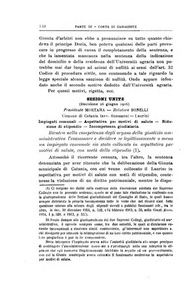 La giustizia amministrativa raccolta di decisioni e pareri del Consiglio di Stato, decisioni della Corte dei conti, sentenze della Cassazione di Roma, e decisioni delle Giunte provinciali amministrative