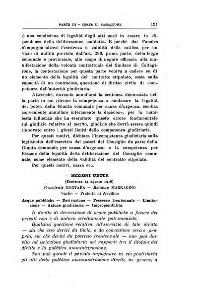 La giustizia amministrativa raccolta di decisioni e pareri del Consiglio di Stato, decisioni della Corte dei conti, sentenze della Cassazione di Roma, e decisioni delle Giunte provinciali amministrative