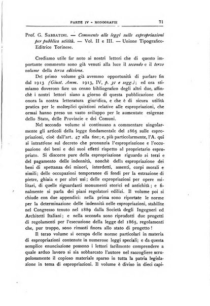 La giustizia amministrativa raccolta di decisioni e pareri del Consiglio di Stato, decisioni della Corte dei conti, sentenze della Cassazione di Roma, e decisioni delle Giunte provinciali amministrative