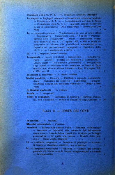 La giustizia amministrativa raccolta di decisioni e pareri del Consiglio di Stato, decisioni della Corte dei conti, sentenze della Cassazione di Roma, e decisioni delle Giunte provinciali amministrative