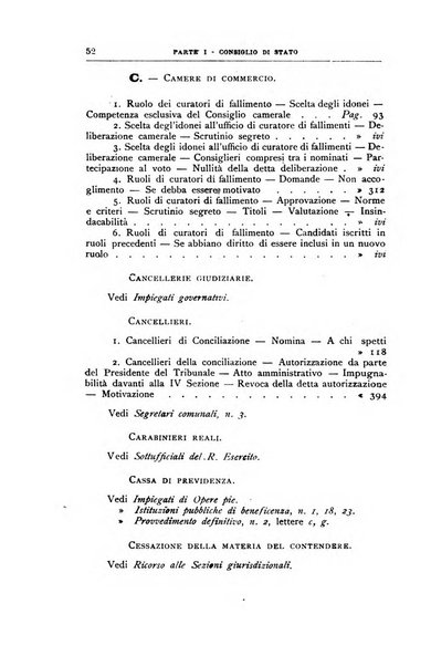 La giustizia amministrativa raccolta di decisioni e pareri del Consiglio di Stato, decisioni della Corte dei conti, sentenze della Cassazione di Roma, e decisioni delle Giunte provinciali amministrative