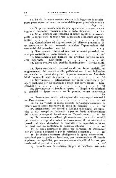 La giustizia amministrativa raccolta di decisioni e pareri del Consiglio di Stato, decisioni della Corte dei conti, sentenze della Cassazione di Roma, e decisioni delle Giunte provinciali amministrative