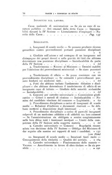 La giustizia amministrativa raccolta di decisioni e pareri del Consiglio di Stato, decisioni della Corte dei conti, sentenze della Cassazione di Roma, e decisioni delle Giunte provinciali amministrative