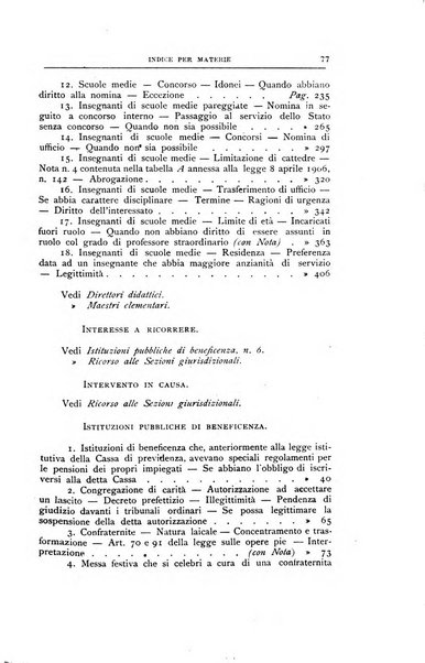 La giustizia amministrativa raccolta di decisioni e pareri del Consiglio di Stato, decisioni della Corte dei conti, sentenze della Cassazione di Roma, e decisioni delle Giunte provinciali amministrative