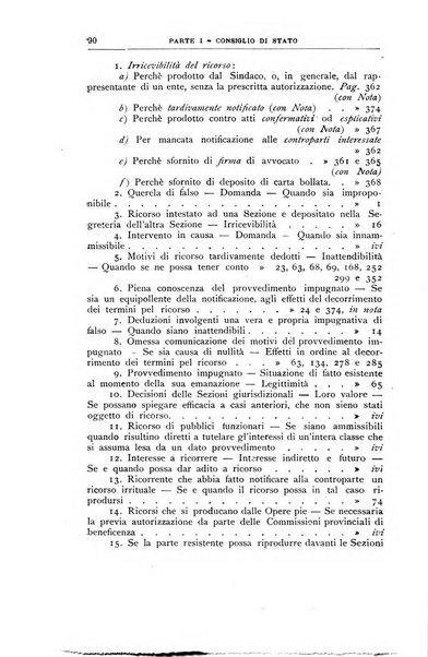 La giustizia amministrativa raccolta di decisioni e pareri del Consiglio di Stato, decisioni della Corte dei conti, sentenze della Cassazione di Roma, e decisioni delle Giunte provinciali amministrative