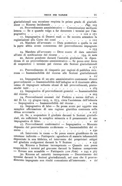 La giustizia amministrativa raccolta di decisioni e pareri del Consiglio di Stato, decisioni della Corte dei conti, sentenze della Cassazione di Roma, e decisioni delle Giunte provinciali amministrative