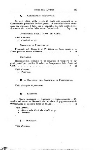 La giustizia amministrativa raccolta di decisioni e pareri del Consiglio di Stato, decisioni della Corte dei conti, sentenze della Cassazione di Roma, e decisioni delle Giunte provinciali amministrative