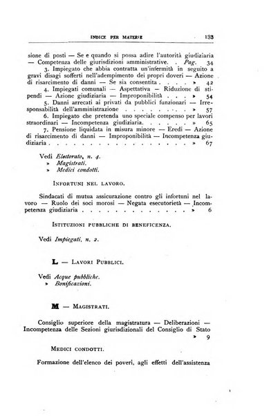 La giustizia amministrativa raccolta di decisioni e pareri del Consiglio di Stato, decisioni della Corte dei conti, sentenze della Cassazione di Roma, e decisioni delle Giunte provinciali amministrative