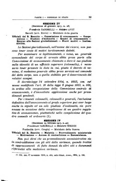 La giustizia amministrativa raccolta di decisioni e pareri del Consiglio di Stato, decisioni della Corte dei conti, sentenze della Cassazione di Roma, e decisioni delle Giunte provinciali amministrative