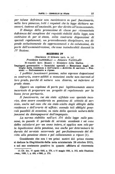 La giustizia amministrativa raccolta di decisioni e pareri del Consiglio di Stato, decisioni della Corte dei conti, sentenze della Cassazione di Roma, e decisioni delle Giunte provinciali amministrative