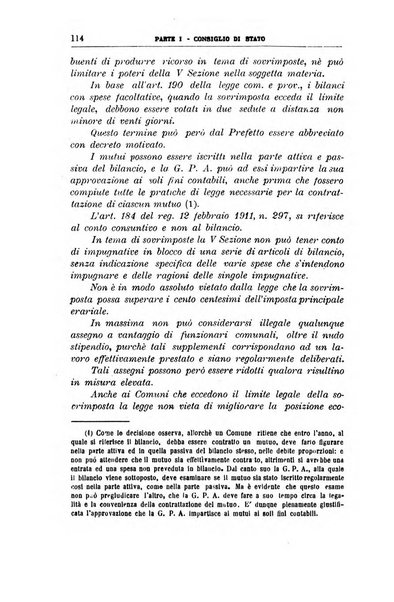 La giustizia amministrativa raccolta di decisioni e pareri del Consiglio di Stato, decisioni della Corte dei conti, sentenze della Cassazione di Roma, e decisioni delle Giunte provinciali amministrative