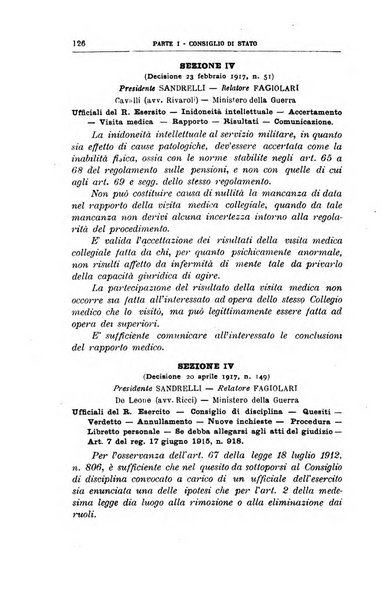 La giustizia amministrativa raccolta di decisioni e pareri del Consiglio di Stato, decisioni della Corte dei conti, sentenze della Cassazione di Roma, e decisioni delle Giunte provinciali amministrative