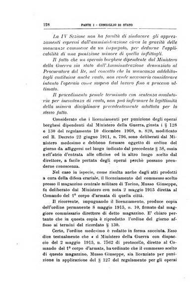 La giustizia amministrativa raccolta di decisioni e pareri del Consiglio di Stato, decisioni della Corte dei conti, sentenze della Cassazione di Roma, e decisioni delle Giunte provinciali amministrative