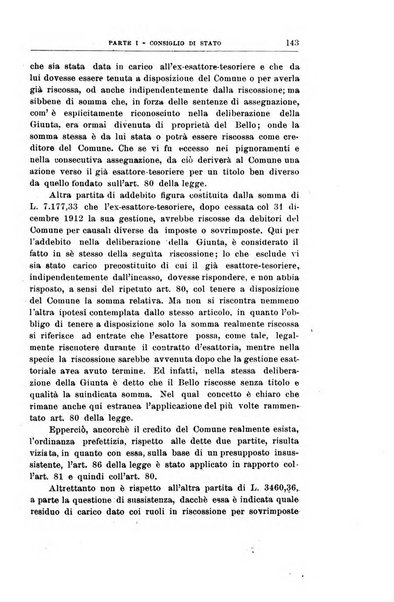 La giustizia amministrativa raccolta di decisioni e pareri del Consiglio di Stato, decisioni della Corte dei conti, sentenze della Cassazione di Roma, e decisioni delle Giunte provinciali amministrative