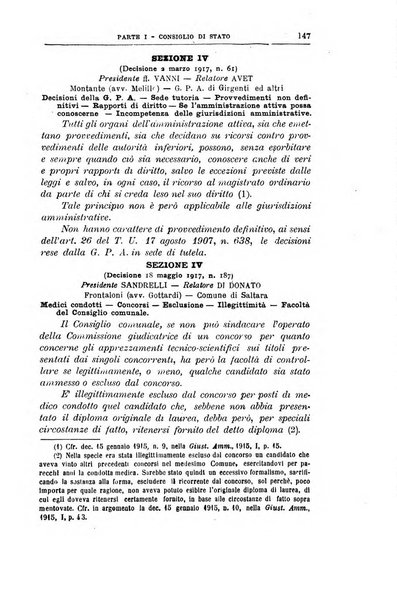 La giustizia amministrativa raccolta di decisioni e pareri del Consiglio di Stato, decisioni della Corte dei conti, sentenze della Cassazione di Roma, e decisioni delle Giunte provinciali amministrative