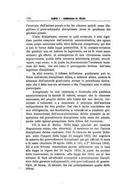 La giustizia amministrativa raccolta di decisioni e pareri del Consiglio di Stato, decisioni della Corte dei conti, sentenze della Cassazione di Roma, e decisioni delle Giunte provinciali amministrative