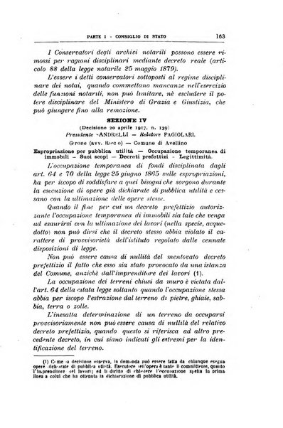 La giustizia amministrativa raccolta di decisioni e pareri del Consiglio di Stato, decisioni della Corte dei conti, sentenze della Cassazione di Roma, e decisioni delle Giunte provinciali amministrative