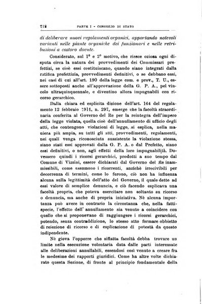 La giustizia amministrativa raccolta di decisioni e pareri del Consiglio di Stato, decisioni della Corte dei conti, sentenze della Cassazione di Roma, e decisioni delle Giunte provinciali amministrative