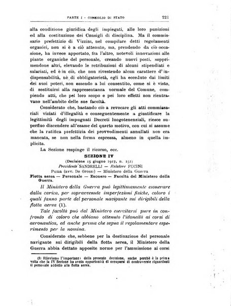 La giustizia amministrativa raccolta di decisioni e pareri del Consiglio di Stato, decisioni della Corte dei conti, sentenze della Cassazione di Roma, e decisioni delle Giunte provinciali amministrative