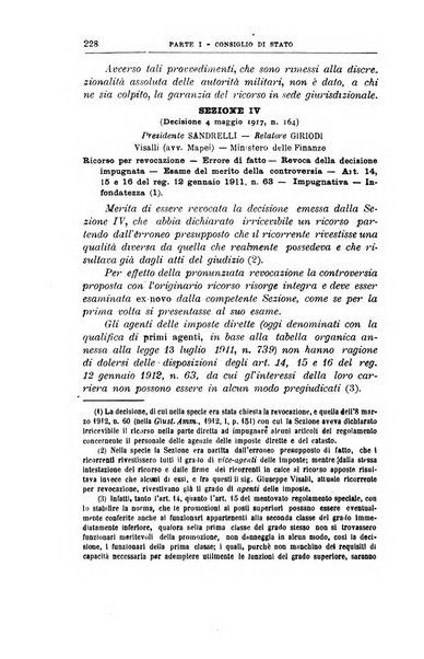 La giustizia amministrativa raccolta di decisioni e pareri del Consiglio di Stato, decisioni della Corte dei conti, sentenze della Cassazione di Roma, e decisioni delle Giunte provinciali amministrative