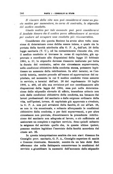 La giustizia amministrativa raccolta di decisioni e pareri del Consiglio di Stato, decisioni della Corte dei conti, sentenze della Cassazione di Roma, e decisioni delle Giunte provinciali amministrative