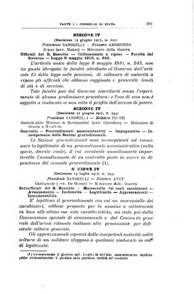 La giustizia amministrativa raccolta di decisioni e pareri del Consiglio di Stato, decisioni della Corte dei conti, sentenze della Cassazione di Roma, e decisioni delle Giunte provinciali amministrative