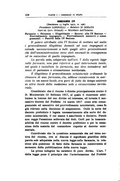 La giustizia amministrativa raccolta di decisioni e pareri del Consiglio di Stato, decisioni della Corte dei conti, sentenze della Cassazione di Roma, e decisioni delle Giunte provinciali amministrative