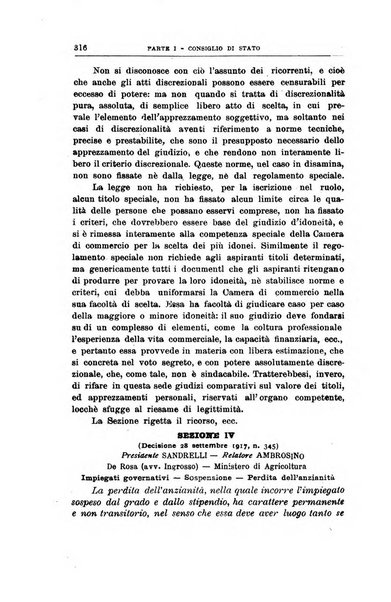 La giustizia amministrativa raccolta di decisioni e pareri del Consiglio di Stato, decisioni della Corte dei conti, sentenze della Cassazione di Roma, e decisioni delle Giunte provinciali amministrative