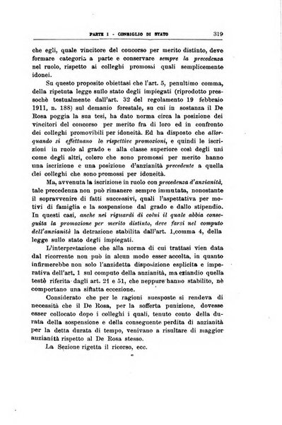 La giustizia amministrativa raccolta di decisioni e pareri del Consiglio di Stato, decisioni della Corte dei conti, sentenze della Cassazione di Roma, e decisioni delle Giunte provinciali amministrative