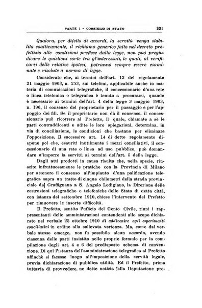 La giustizia amministrativa raccolta di decisioni e pareri del Consiglio di Stato, decisioni della Corte dei conti, sentenze della Cassazione di Roma, e decisioni delle Giunte provinciali amministrative