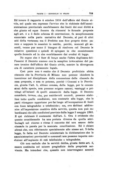 La giustizia amministrativa raccolta di decisioni e pareri del Consiglio di Stato, decisioni della Corte dei conti, sentenze della Cassazione di Roma, e decisioni delle Giunte provinciali amministrative