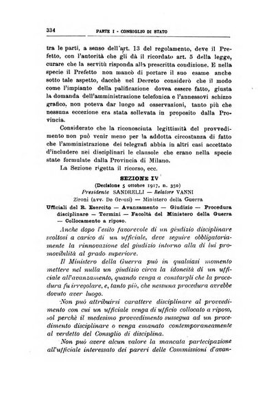 La giustizia amministrativa raccolta di decisioni e pareri del Consiglio di Stato, decisioni della Corte dei conti, sentenze della Cassazione di Roma, e decisioni delle Giunte provinciali amministrative