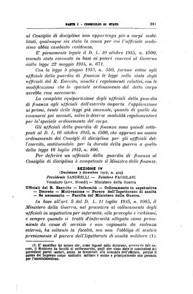 La giustizia amministrativa raccolta di decisioni e pareri del Consiglio di Stato, decisioni della Corte dei conti, sentenze della Cassazione di Roma, e decisioni delle Giunte provinciali amministrative