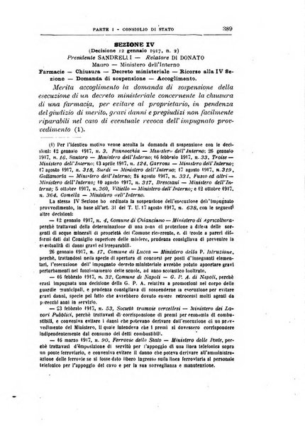 La giustizia amministrativa raccolta di decisioni e pareri del Consiglio di Stato, decisioni della Corte dei conti, sentenze della Cassazione di Roma, e decisioni delle Giunte provinciali amministrative