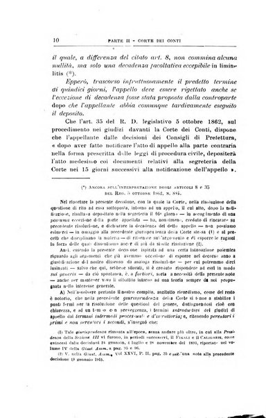 La giustizia amministrativa raccolta di decisioni e pareri del Consiglio di Stato, decisioni della Corte dei conti, sentenze della Cassazione di Roma, e decisioni delle Giunte provinciali amministrative