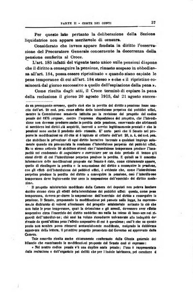 La giustizia amministrativa raccolta di decisioni e pareri del Consiglio di Stato, decisioni della Corte dei conti, sentenze della Cassazione di Roma, e decisioni delle Giunte provinciali amministrative