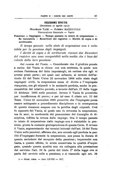 La giustizia amministrativa raccolta di decisioni e pareri del Consiglio di Stato, decisioni della Corte dei conti, sentenze della Cassazione di Roma, e decisioni delle Giunte provinciali amministrative