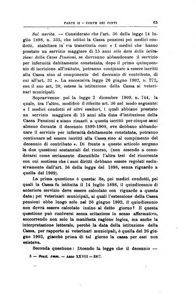 La giustizia amministrativa raccolta di decisioni e pareri del Consiglio di Stato, decisioni della Corte dei conti, sentenze della Cassazione di Roma, e decisioni delle Giunte provinciali amministrative