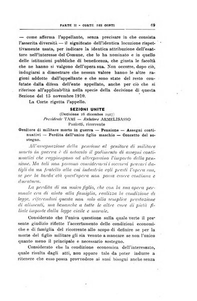 La giustizia amministrativa raccolta di decisioni e pareri del Consiglio di Stato, decisioni della Corte dei conti, sentenze della Cassazione di Roma, e decisioni delle Giunte provinciali amministrative