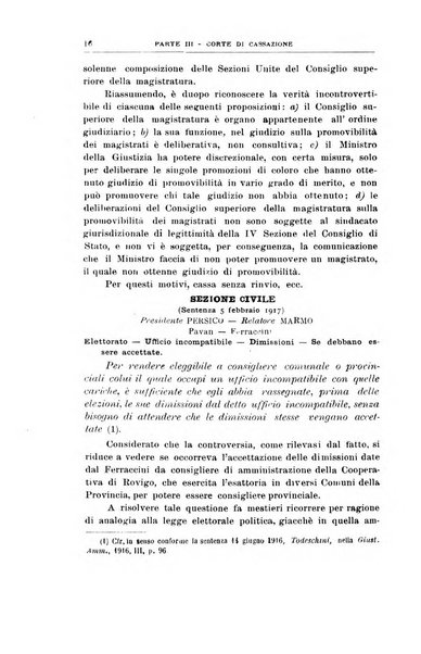 La giustizia amministrativa raccolta di decisioni e pareri del Consiglio di Stato, decisioni della Corte dei conti, sentenze della Cassazione di Roma, e decisioni delle Giunte provinciali amministrative