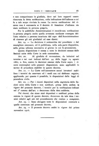 La giustizia amministrativa raccolta di decisioni e pareri del Consiglio di Stato, decisioni della Corte dei conti, sentenze della Cassazione di Roma, e decisioni delle Giunte provinciali amministrative