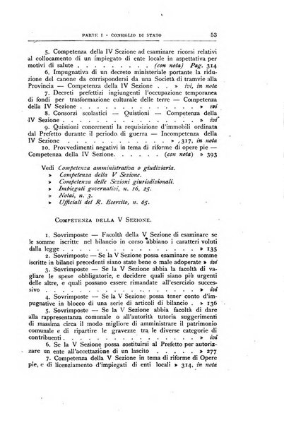 La giustizia amministrativa raccolta di decisioni e pareri del Consiglio di Stato, decisioni della Corte dei conti, sentenze della Cassazione di Roma, e decisioni delle Giunte provinciali amministrative