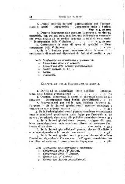 La giustizia amministrativa raccolta di decisioni e pareri del Consiglio di Stato, decisioni della Corte dei conti, sentenze della Cassazione di Roma, e decisioni delle Giunte provinciali amministrative