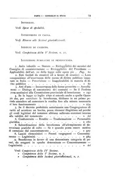 La giustizia amministrativa raccolta di decisioni e pareri del Consiglio di Stato, decisioni della Corte dei conti, sentenze della Cassazione di Roma, e decisioni delle Giunte provinciali amministrative