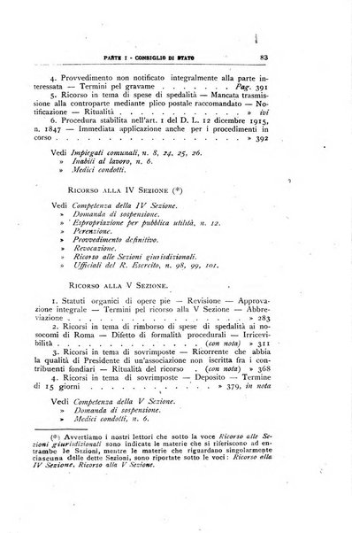 La giustizia amministrativa raccolta di decisioni e pareri del Consiglio di Stato, decisioni della Corte dei conti, sentenze della Cassazione di Roma, e decisioni delle Giunte provinciali amministrative