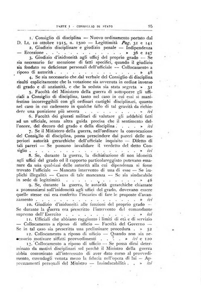 La giustizia amministrativa raccolta di decisioni e pareri del Consiglio di Stato, decisioni della Corte dei conti, sentenze della Cassazione di Roma, e decisioni delle Giunte provinciali amministrative