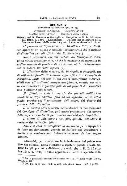 La giustizia amministrativa raccolta di decisioni e pareri del Consiglio di Stato, decisioni della Corte dei conti, sentenze della Cassazione di Roma, e decisioni delle Giunte provinciali amministrative