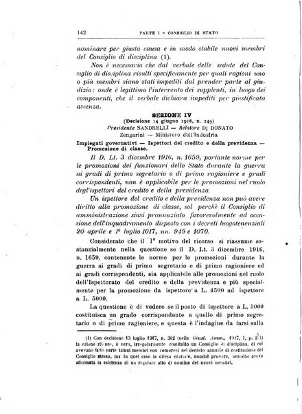 La giustizia amministrativa raccolta di decisioni e pareri del Consiglio di Stato, decisioni della Corte dei conti, sentenze della Cassazione di Roma, e decisioni delle Giunte provinciali amministrative